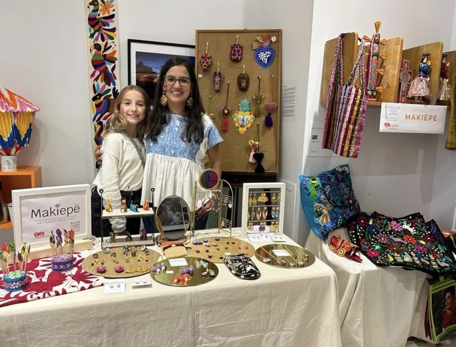 Makiepë à la Foire d&rsquo;Artisanat de Montréal